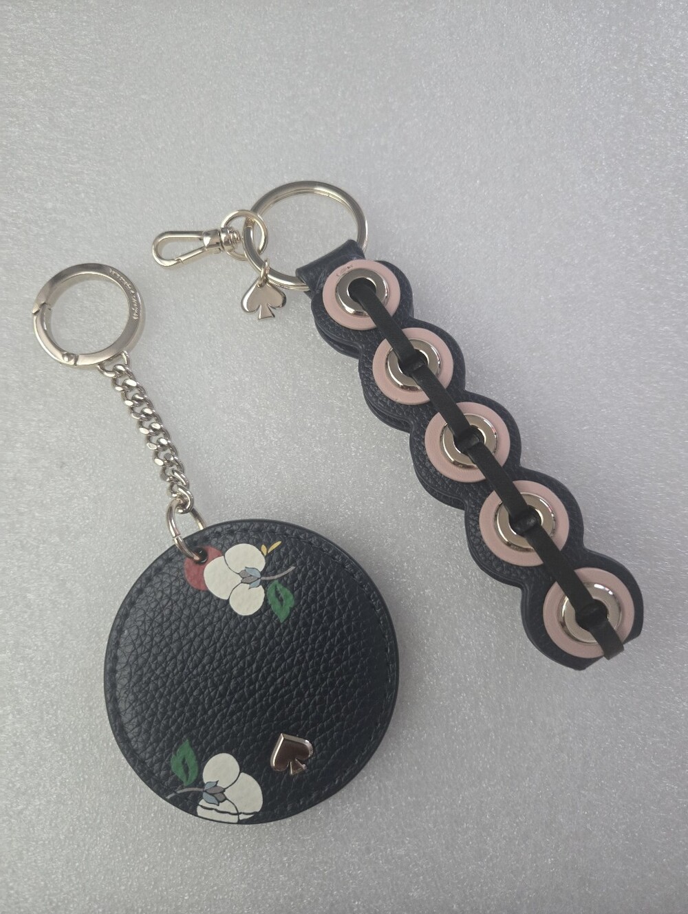 Kaye Spade Keychain, Purse Charm Combo